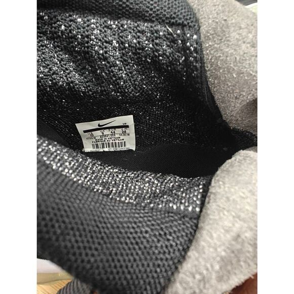 Nike Air VaporMax Premier Flyknit Black Men's Running Shoes Size 10 - Picture 6 of 7